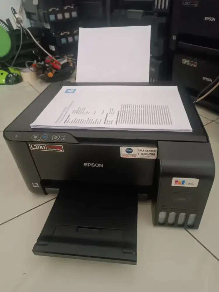 Epson L3110 Nozle Full Siap Pakai