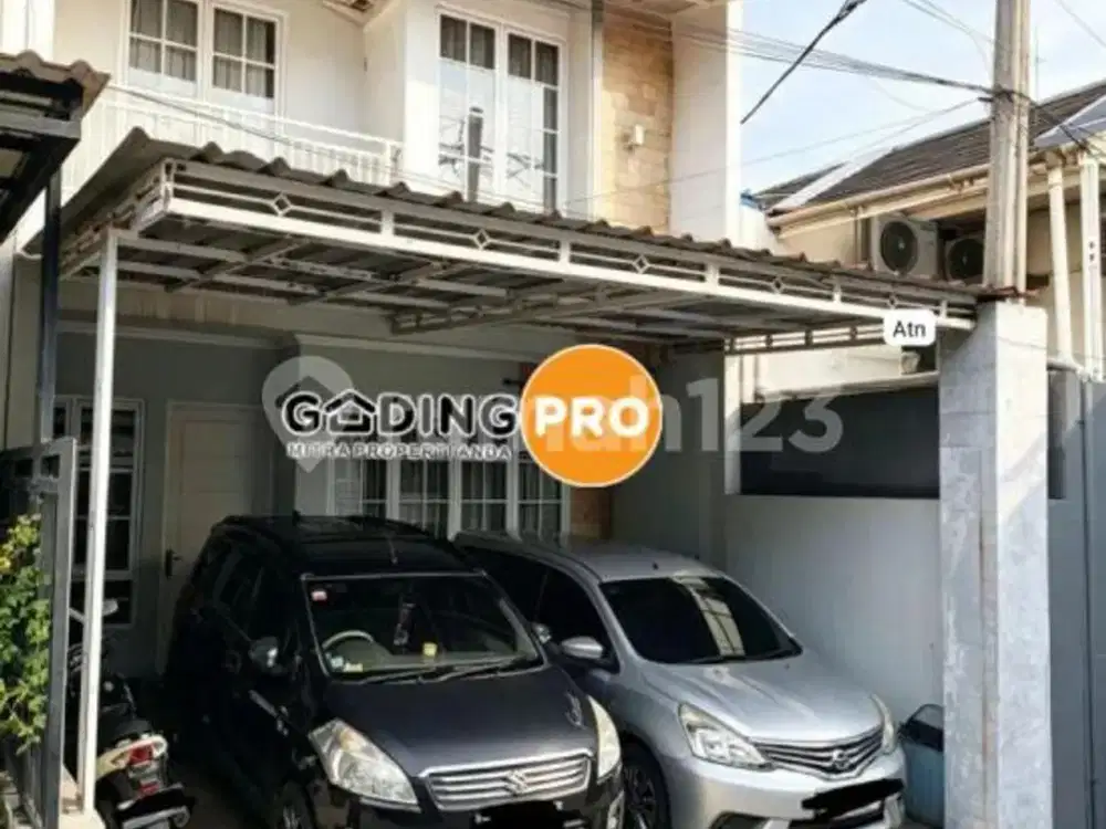 Rumah 2 Lantai SHM Kelapa 2 Depok Lokasi Dekat Fasilitas Umum Rapi Siap Huni