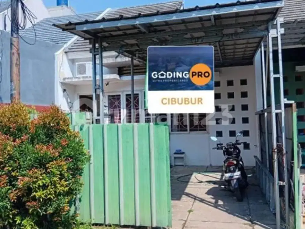 Rumah 1 Lantai Cibubur Country SHM Alternatif Cibubur