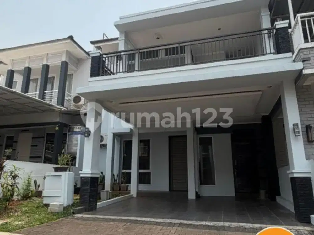 Rumah 2 Lantai SHM Kota Wisata Cibubur Full Furnitur Rapi Siap Huni Akses Tol