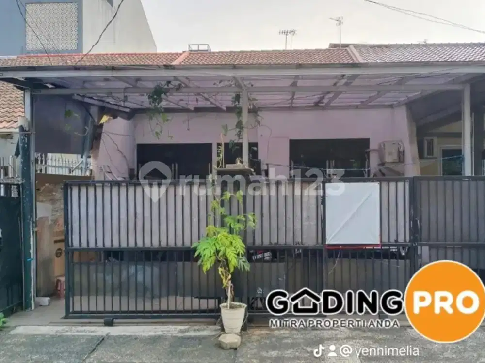 Rumah 2 Lantai SHM Kelapa Gading Permai Jakarta Utara