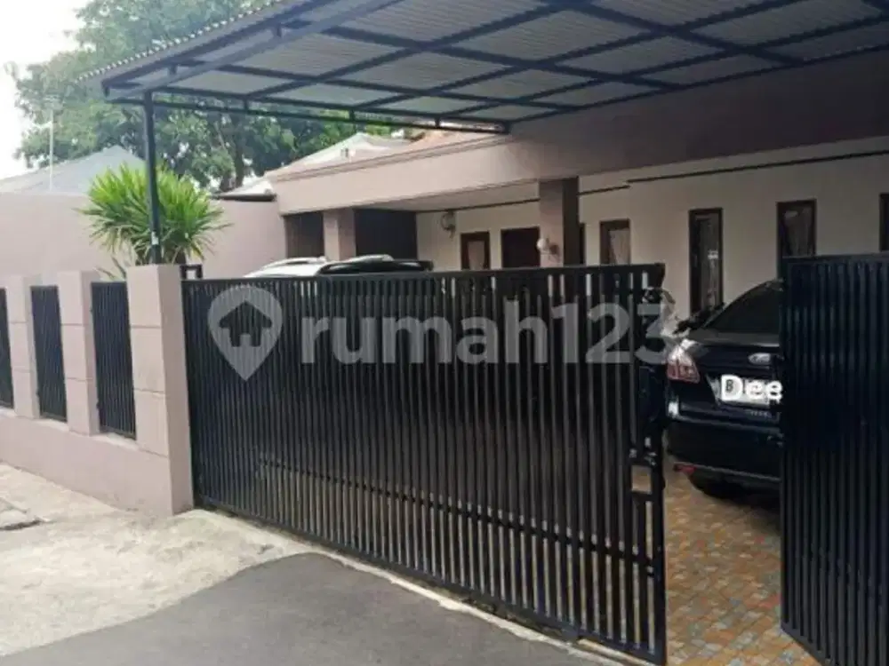 Rumah 1 Lantai Pondok Gede Jatiwaringin Bekasi SHM Bangunan Rapi Siap Huni