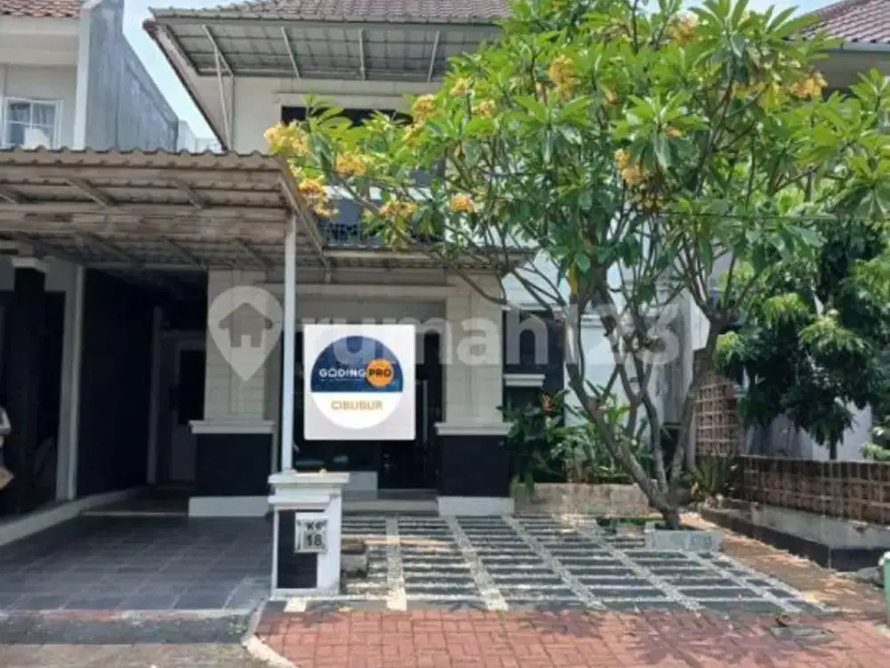 Rumah 2 Lantai SHM Legenda Wisata Cibubur Bangunan Terawat Rapi Siap Huni