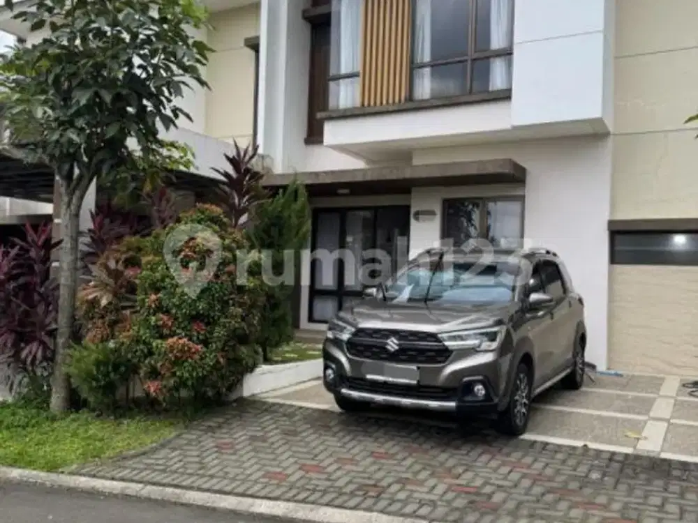 Rumah 2 Lantai Citra Sentul Raya SHM View Taman Furnitur Rapi Siap Huni