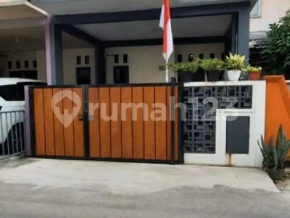 Rumah 1 Lantai SHM Bambu Apus Jakarta Timur Dalam Kompleks Rapi Siap Huni