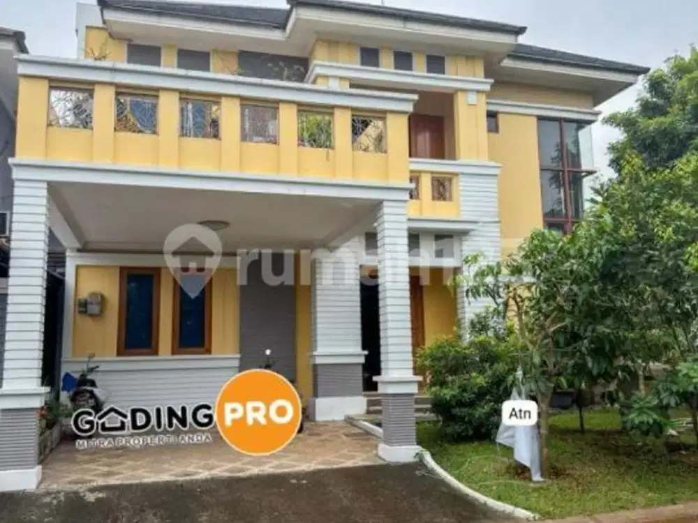 Rumah 2 Lantai SHM Posisi Hoek Kota Wisata Cibubur Akses Tol Kota Wisata