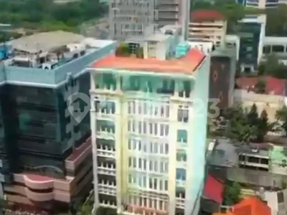 Perkantoran 10 Lantai Plus Apartemen SHM Sudirman Jakarta Pusat Lokasi Strategis Furnitur Rapi Siap Huni
