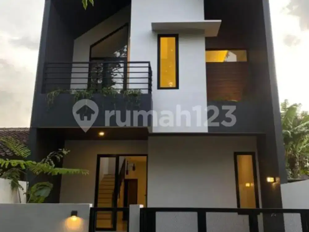 Rumah Baru 2 Lantai SHM Harjamukti Cibubur Dekat LRT Harjamukti Rapi Siap Huni Bukan Cluster