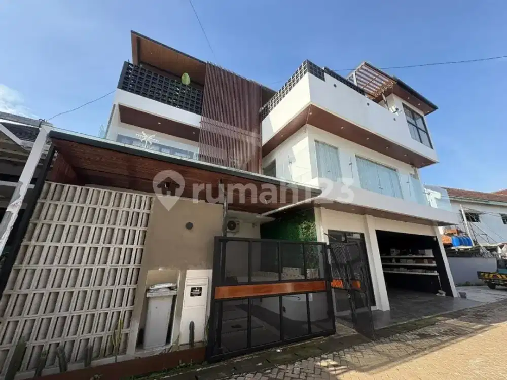 Rumah SHM Tapos Depok Privat Pool Rapi Siap Huni Furnitur