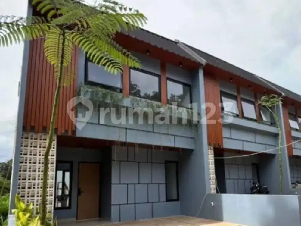 Rumah 2 Lantai Limo Depok SHM Sampai Mesjid Kubah Mas Bangunan Baru Rapi Siap Huni