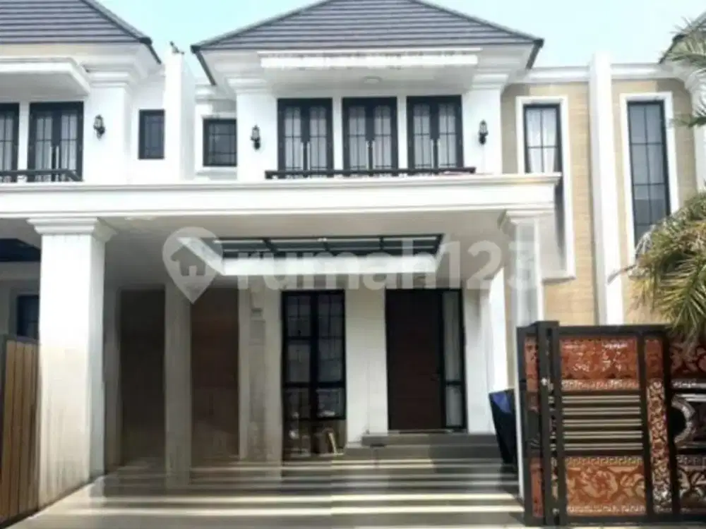 Rumah 2 Lantai Boulevard Citra Gran Cibubur SHM Akses Tol Jatikarya Furnitur Mewah Rapi Siap Huni