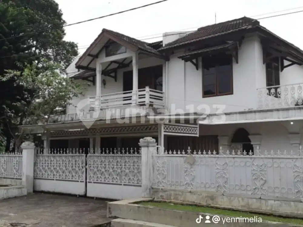 Jual Rumah Baranangsiang Bogor SHM Mewah Dekat Istana Bogor Siap Huni