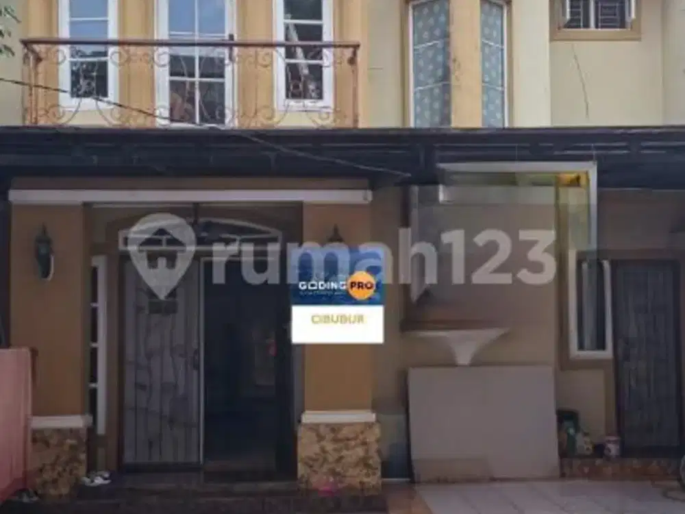 Rumah Akses Dekat LRT Harjamukti dan Fasilitas Umum Raffles Hills Cibubur SHM Furnish Siap Huni 2 Lantai