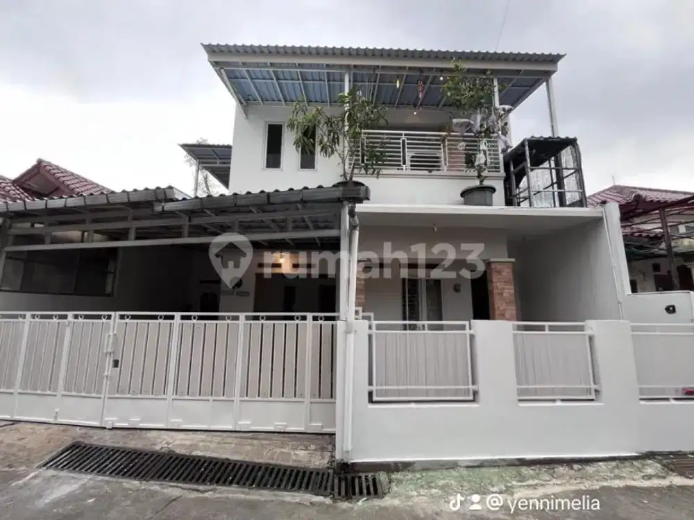 Rumah Sukmajaya Depok 2 Lantai Siap Huni Rapi