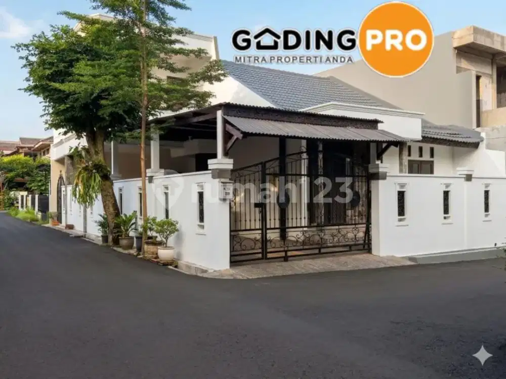Rumah Posisi Hoek SHM Taman Buaran Indah 1 Jakarta Timur Rapi Siap Huni