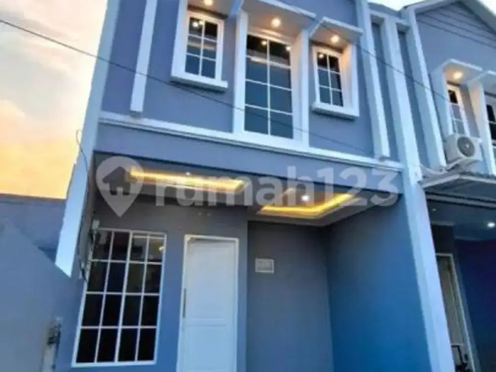 Rumah 2 Lantai SHM Jatiranggon Jatisampurna Bangunan Baru Rapi Siap Huni