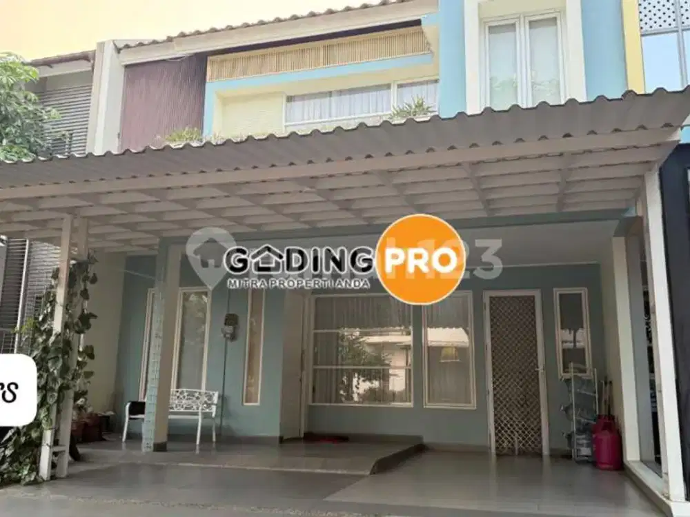 Jual Rumah Green Park Residence Jatiwarna Bekasi SHM Bangunan 2 Lantai Rapi Siap Huni