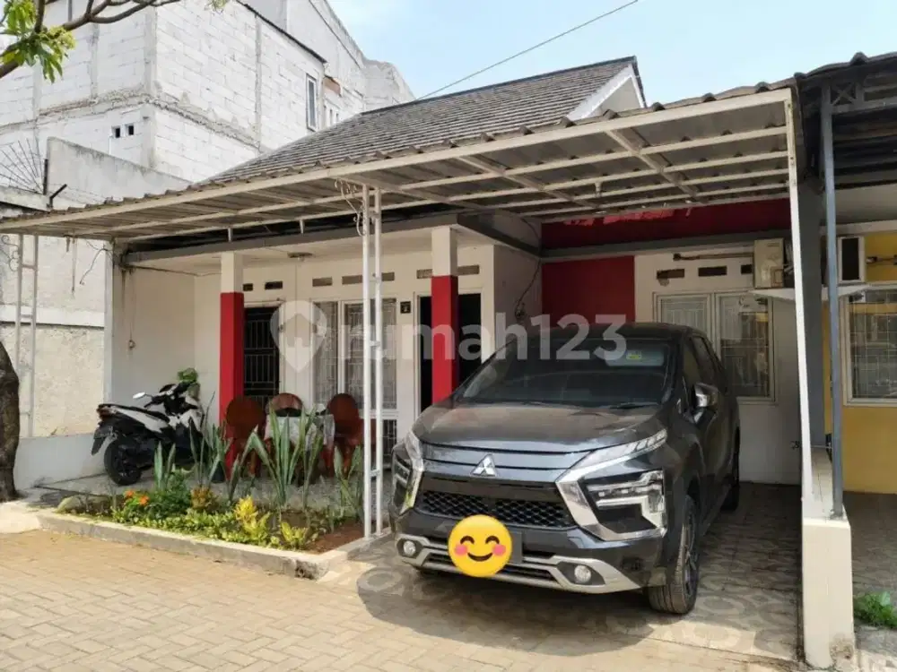 Rumah 1 Lantai Ciracas Jakarta Timur SHM Dalam Cluster Rapi Siap Huni Posisi Hoek Kuldesak