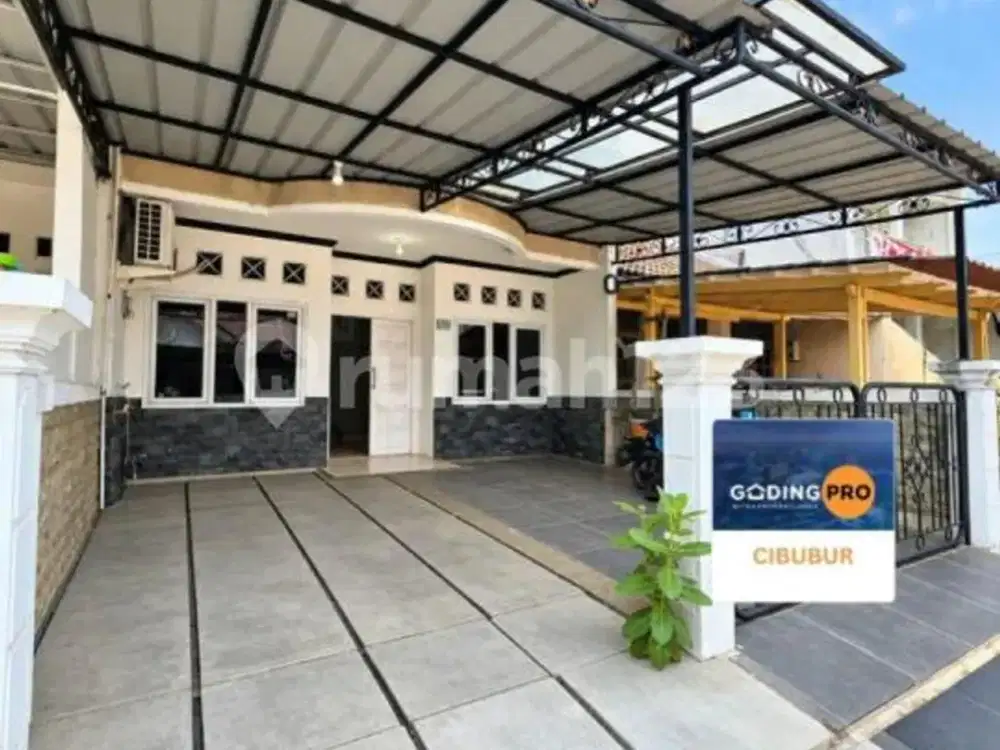 Rumah 2 Lantai SHM Komplek Deppen Hbtb Sukatani Bangunan Terawat Rapi Siap Huni Dekat Tol dan LRT