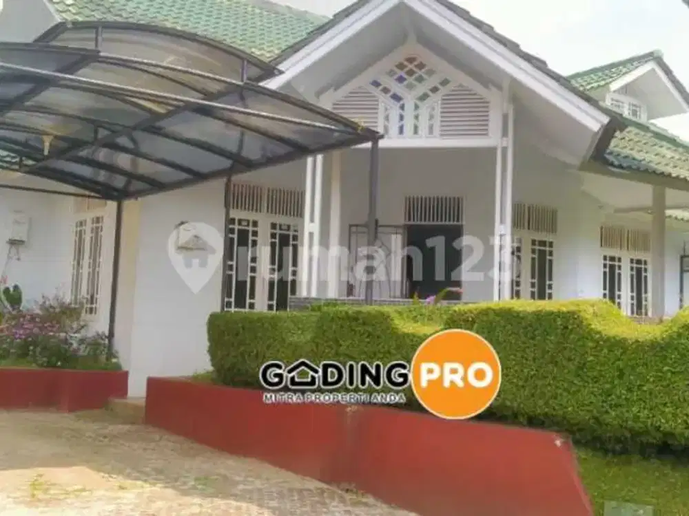 Jual Villa Cipanas Puncak SHM Rapi Siap Huni Udara Sejuk Dingin