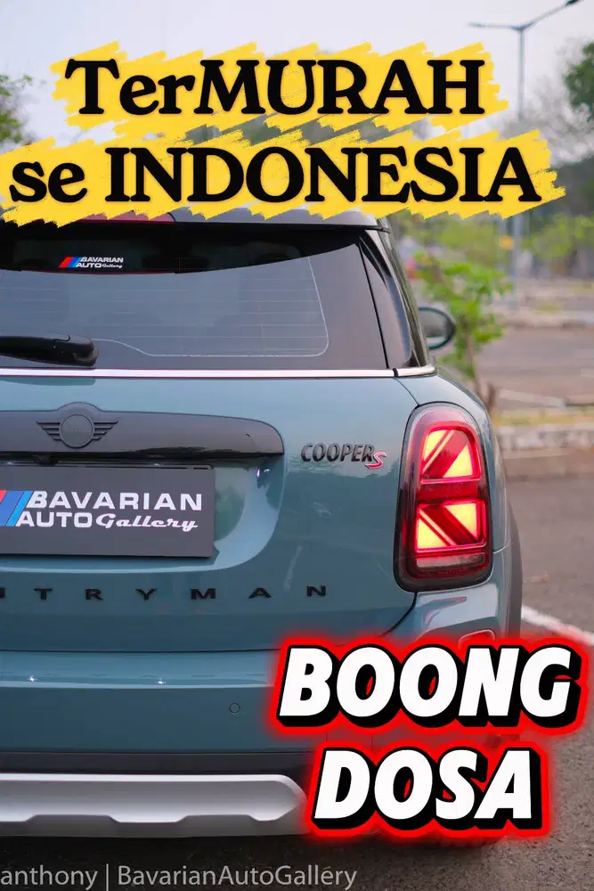 Mini Cooper COUNTRYMAN S F60 Facelift NIK 2022 SAGE GREEN! Jalan 12rb