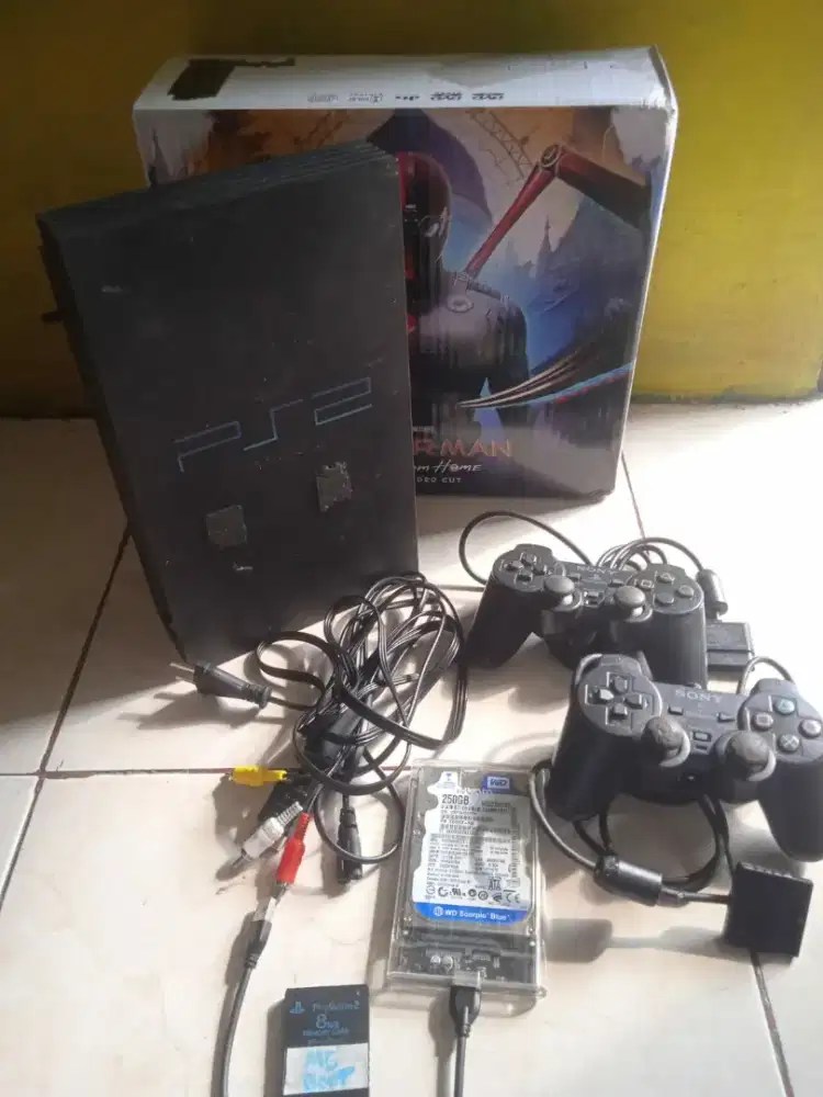 PS2 hardis 250gb nornal fullset poris cipondoh