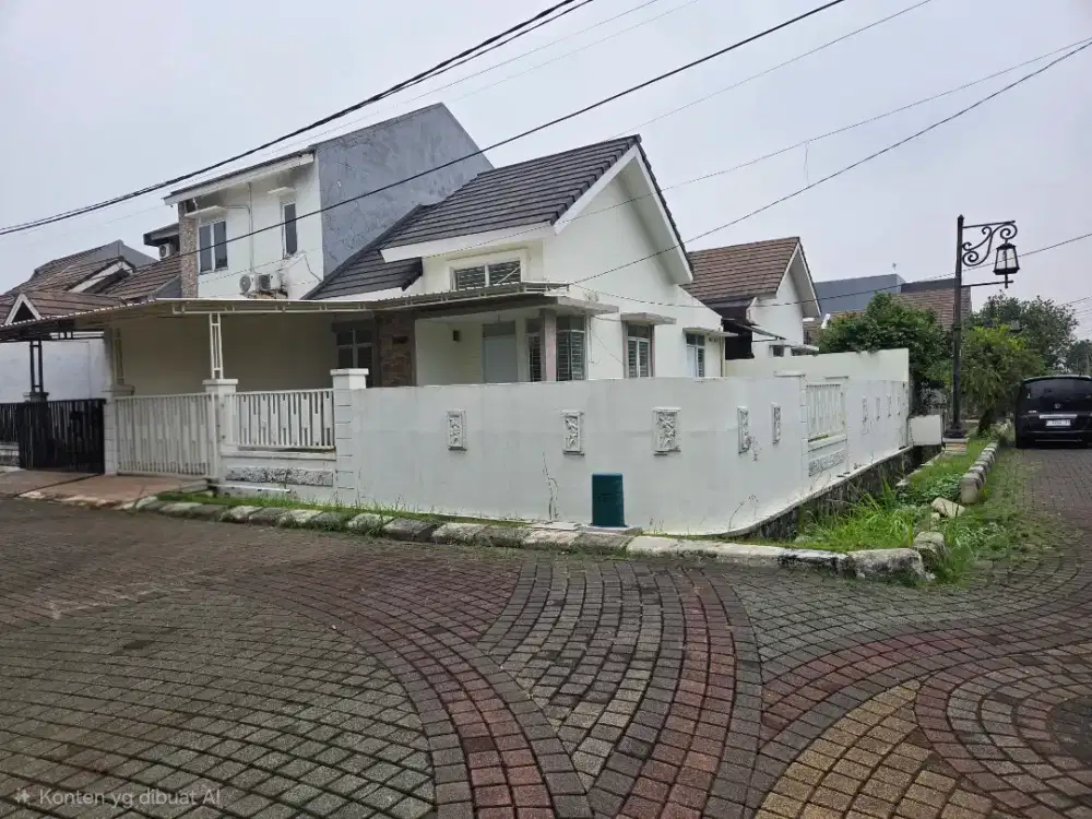 Dijual rmh 1lt Hoek diBukit Cimanggu akses Toll dan statsiun 10 mnt