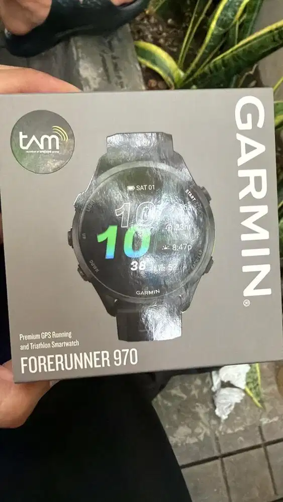 Garmin Forerunner 970 Balck BNOB Garansi 24 bulan