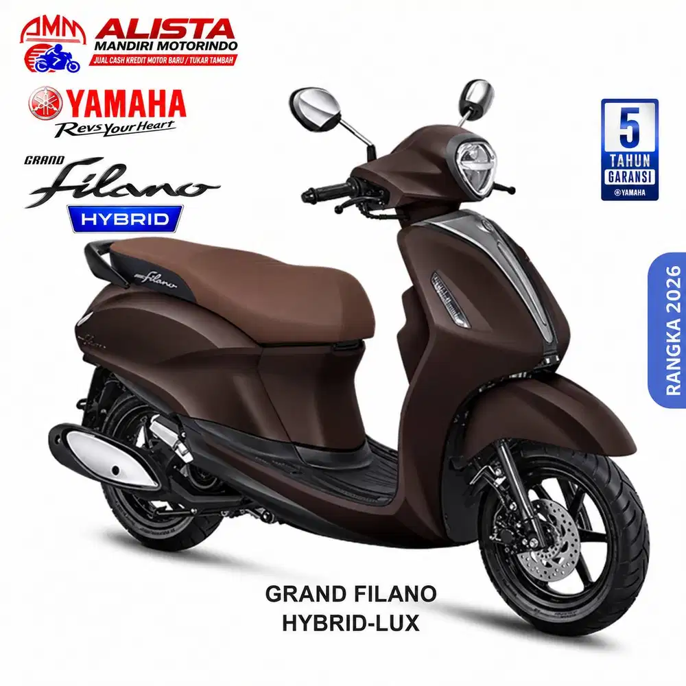 GRAND FILANO NEO HYBRID 2026 DP 800 CASH / KREDIT ALISTA