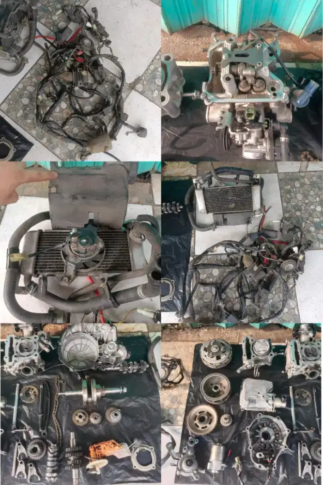 Di jual ecer Mesin Yamaha R15 V3 standar  original