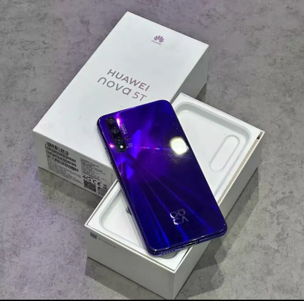 Huawei Nova 5t 8/128 mulus no minus