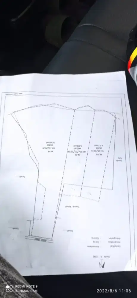 Tanah dijual, luas 17.881 m². Lokasi strategis.