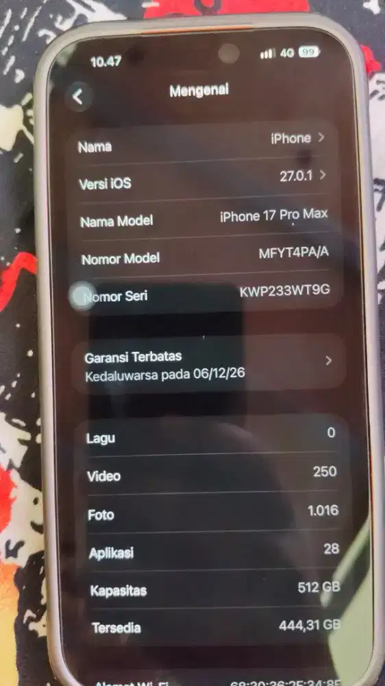 iPhone 17 PROMAX 256GB ex iBox