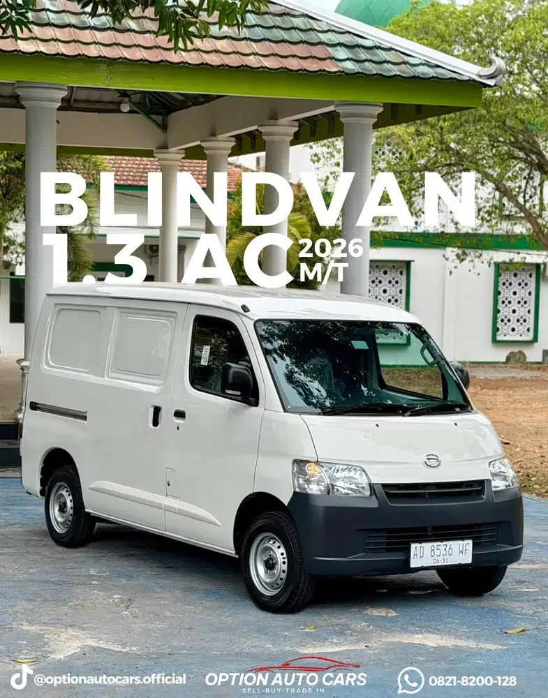(DP 52jt) Blindvan 1.3 AC 2026 ManuaL KM 700 Perak Like New!