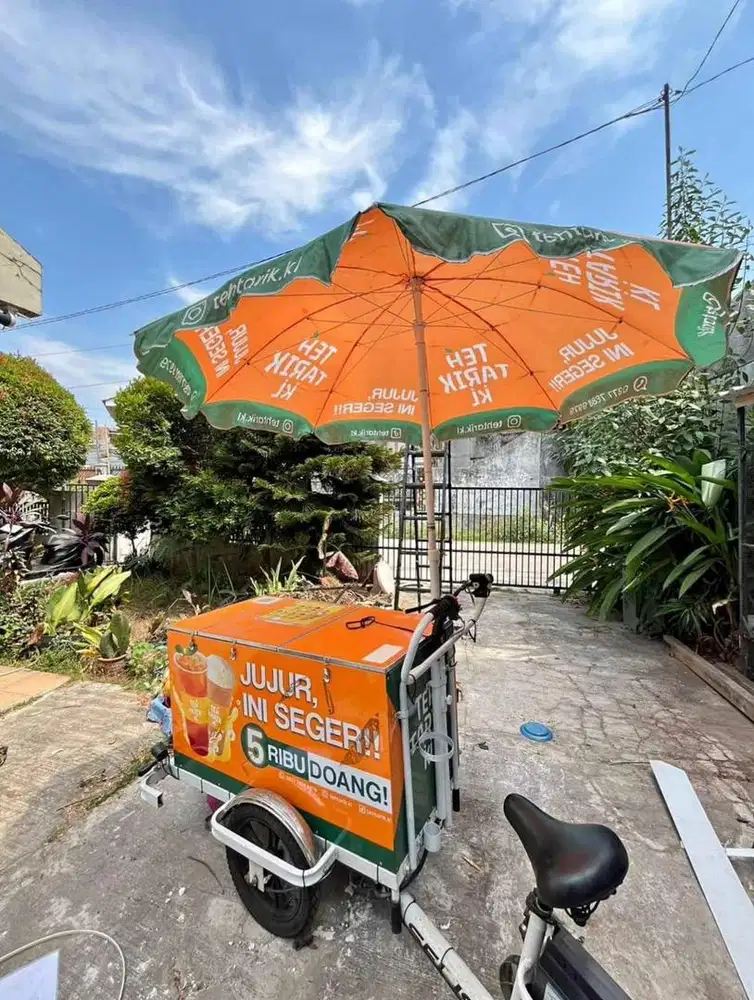 SELIS Garansi gerobak kopi sepeda listrik