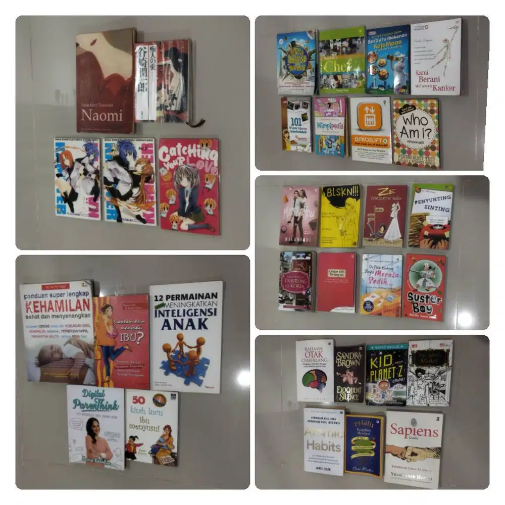 Take All 33 Buku & Novel Berkualitas – Borongan Murah!