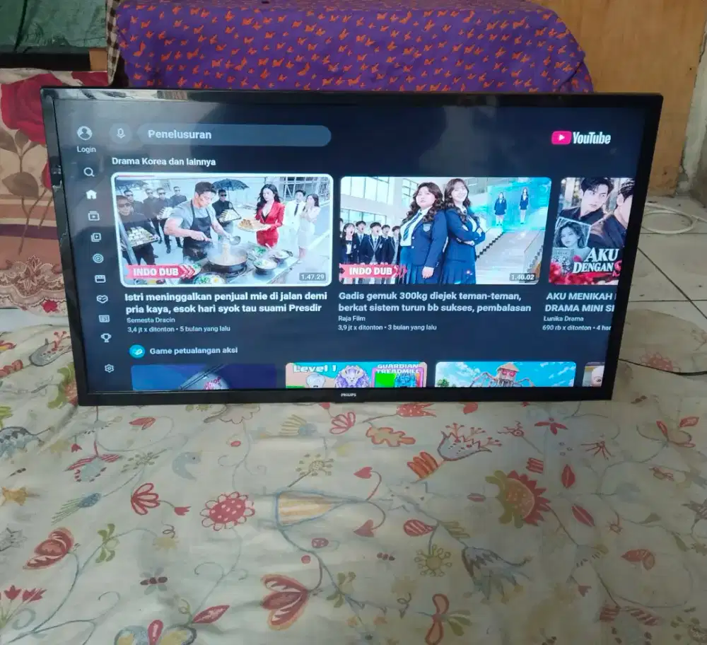 Smart Tv Led Digital Philips 32 inch Dapat Bracket