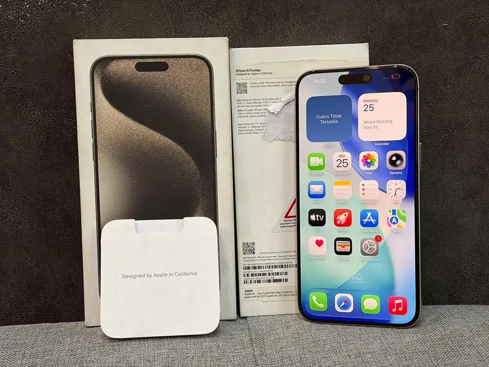 Iphone 15 Pro Max 256 GB Ex Garansi Resmi iBox PA/A