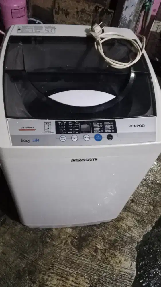 Mesin cuci 1 tabung otomatis merk denpo