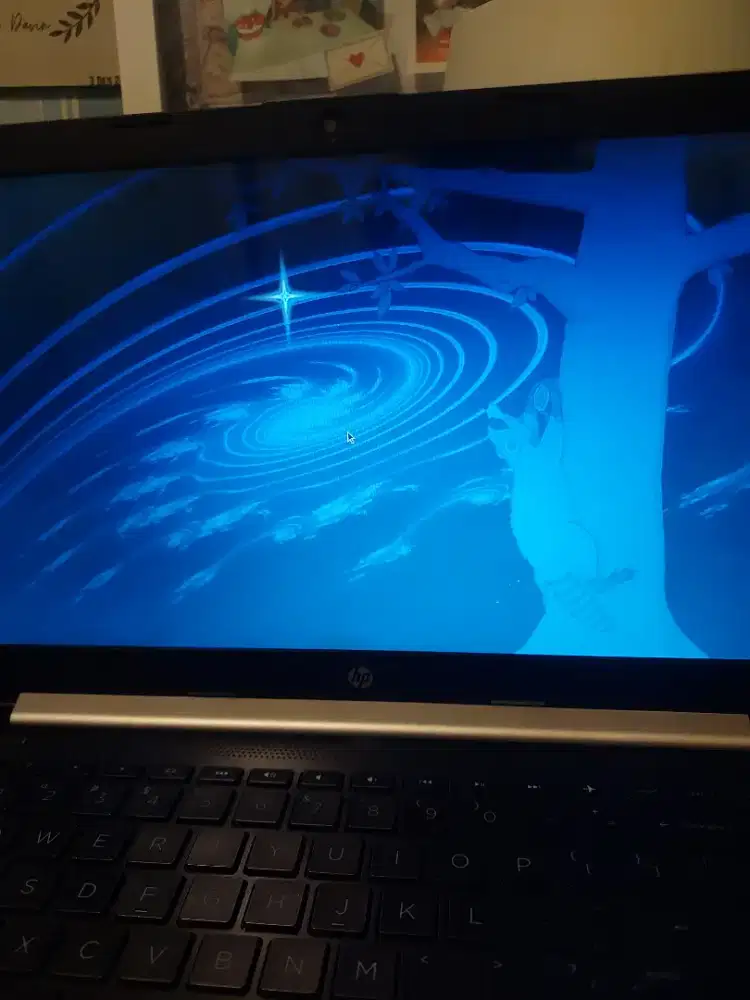 Laptop Slim HP 14s - Intel Celeron DDR4 RAM 4GB HDD 1TB Mulus