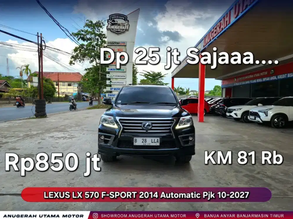 Dp25jt Lexus LX570 F Sport 2015 Automatic Pjk10-2027