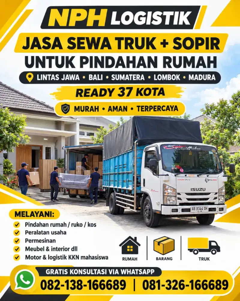 Jasa angkut Jakarta sewa truk pindah rumah Jakarta
