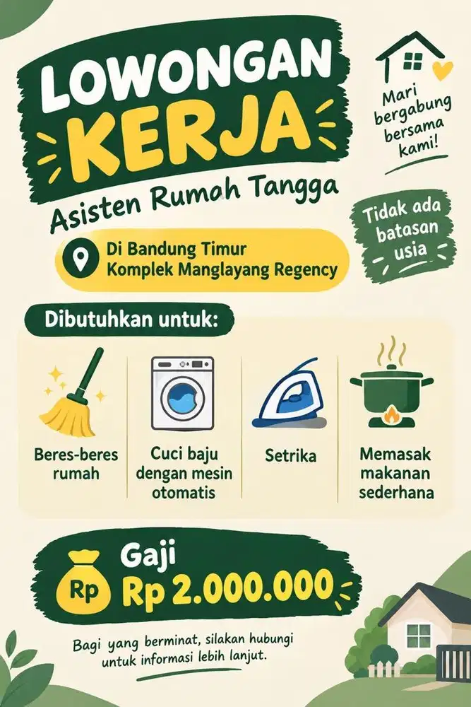 Lowongan kerja ART