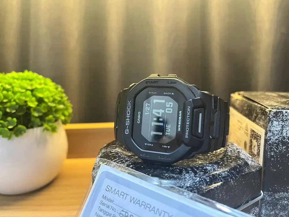 G Shock GDB 200 Black Second