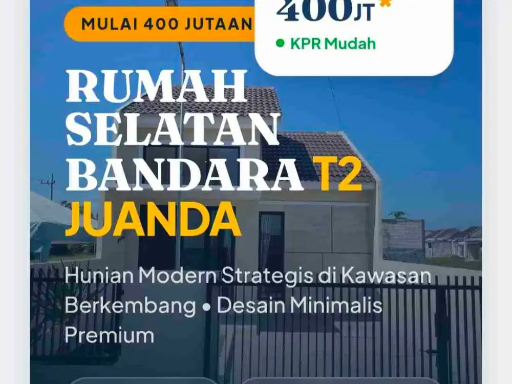 Rumah Selatan Bandara T2 Juansa Surabaya
