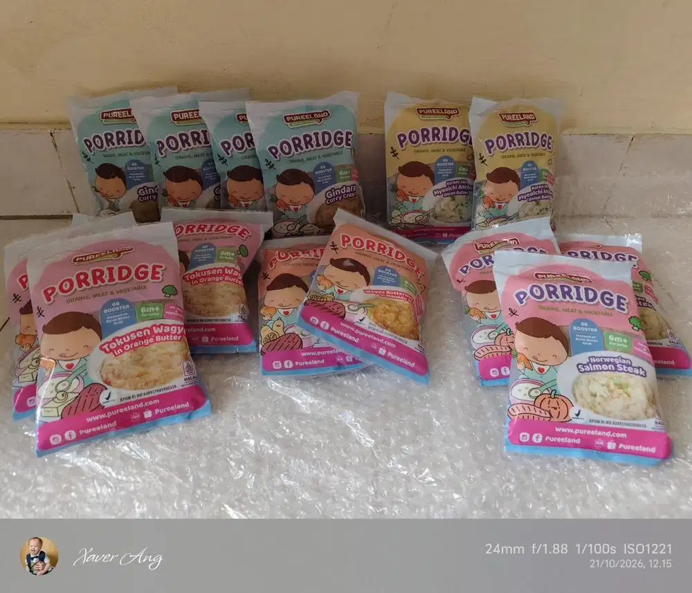 Pureeland Porridge 6M+