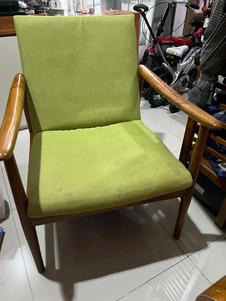 Lounge chair minimalis scandi harga nego