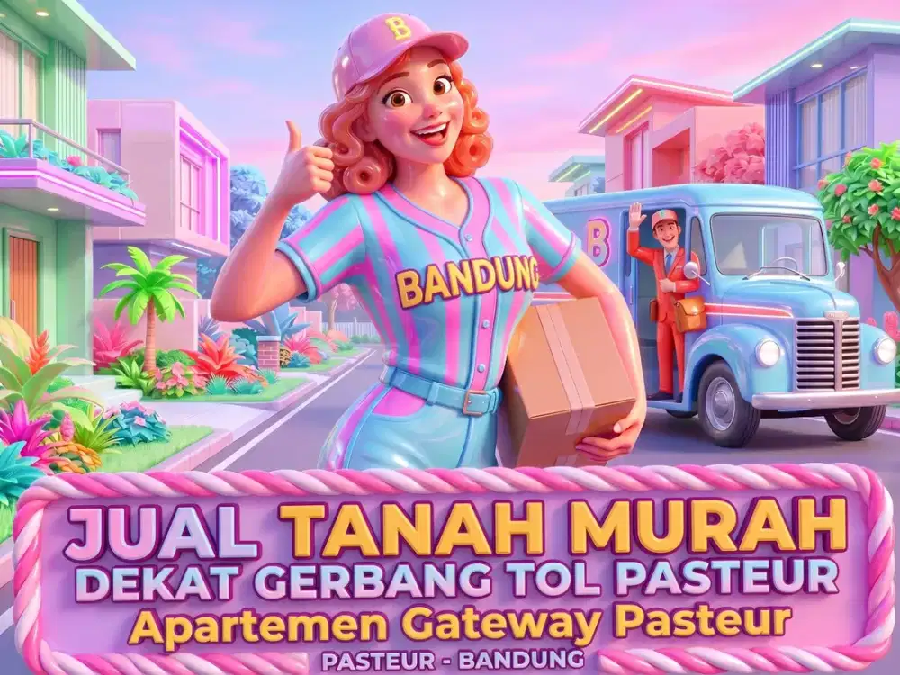 JUAL TANAH DI GUNUNG BATU, CICENDO, PASTEUR, BANDUNG KOTA.