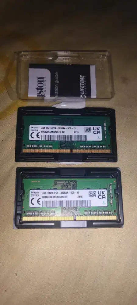Jual RAM Laptop SODIMM SK Hynix 4GB DDR4 3200MHz (Copotan / Baru)