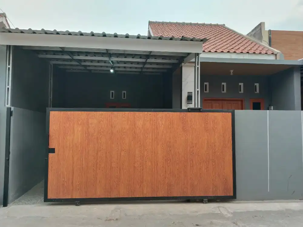 Dijual rumah baru belakang Embarkasi haji L:63m